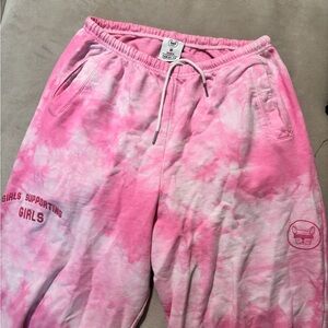 Pink Tie-Dye Women’s Sweatset